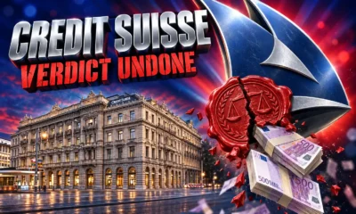 Credit Suisse money laundering conviction overturned UBS acquittal