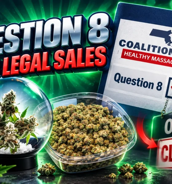 Massachusetts Question 8 recreational marijuana repeal vote