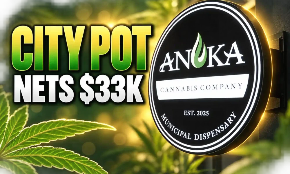 Anoka city pot shop nets $33k monthly profits