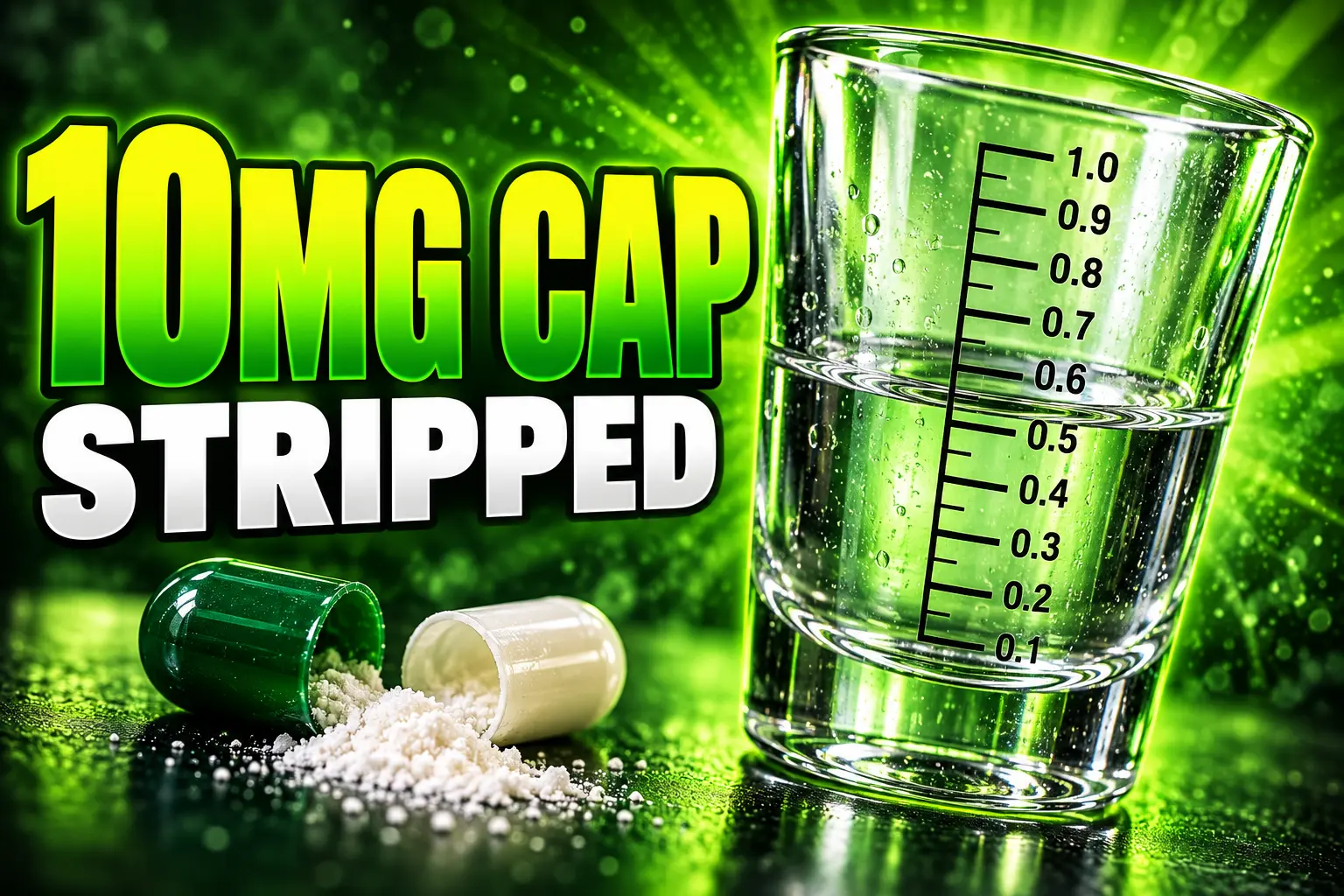 California strips 10mg THC drink cap