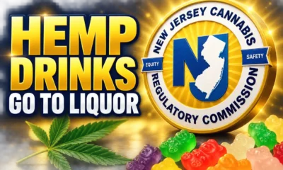 New Jersey hemp THC drinks to liquor stores 2026