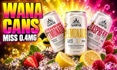 Wana THC cans miss 0.4 mg Total Wine cap