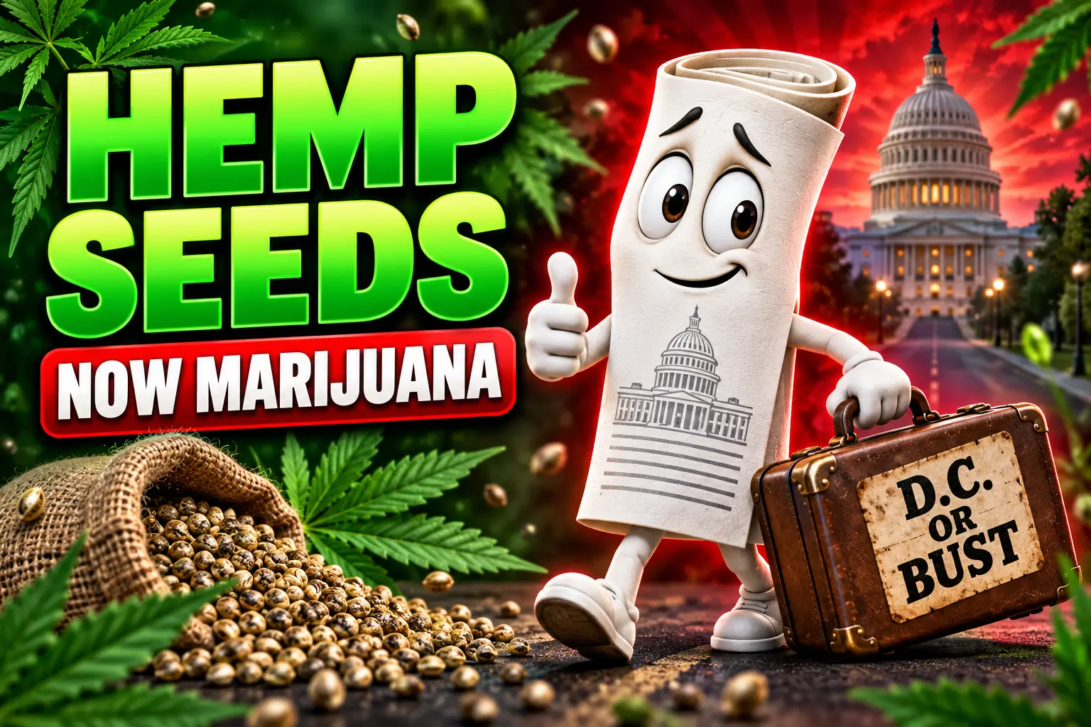 Trump hemp ban recasts marijuana seeds as marijuana